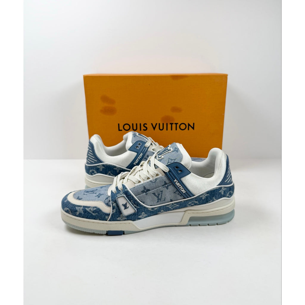 Size 11UK/12US - Louis Vuitton Denim Trainer Tried On!