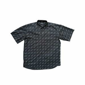 Size XL - Balenciaga All Over Logo Shirt