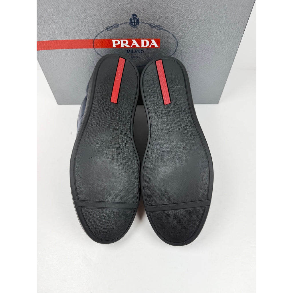 Size 9.5UK/10.5US - Prada Soft Leather High Top