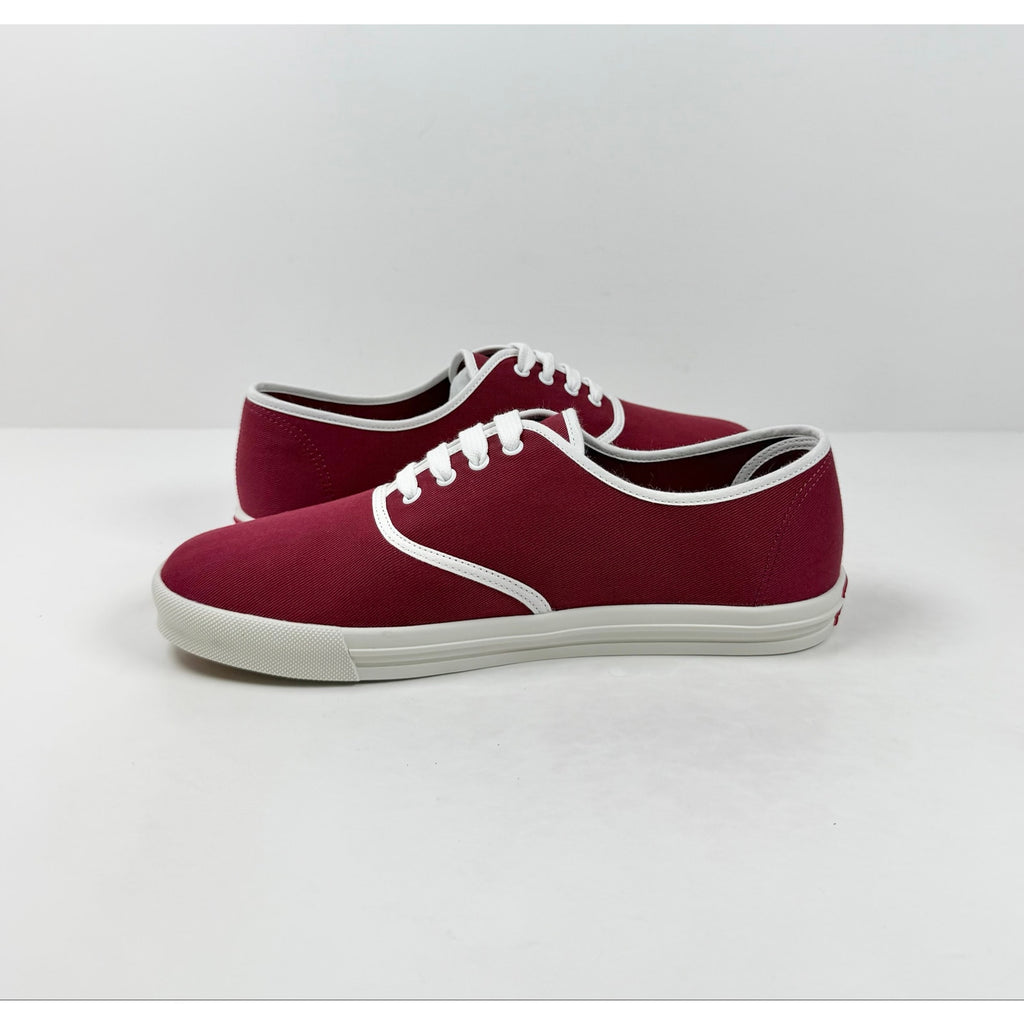 Size 8UK/9US - Prada Drill Canvas Low Top NEW