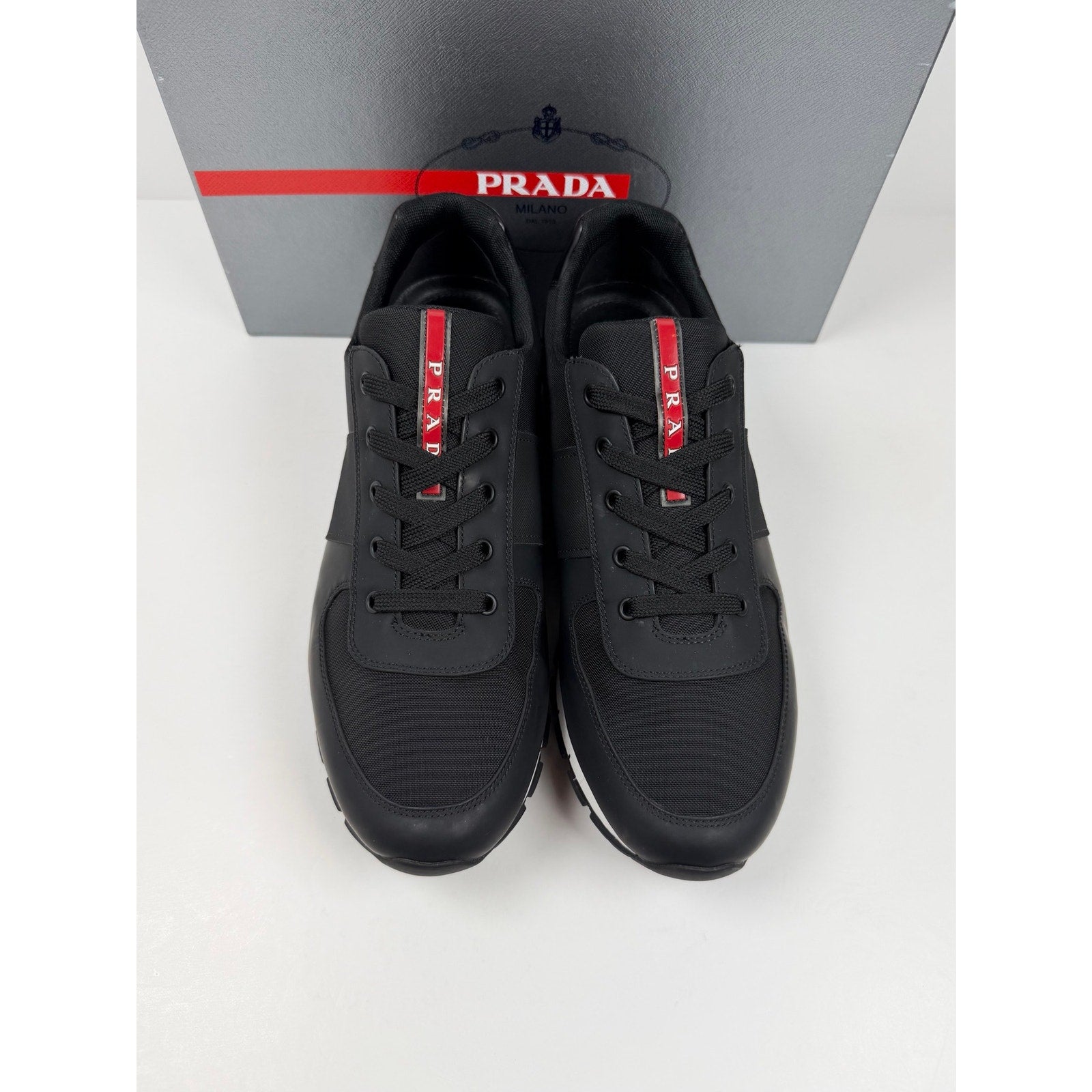 Size 11UK/12US - Prada Matchrace Trainers NEW