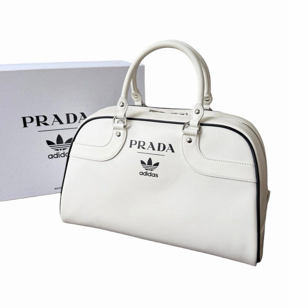Prada x Adidas Leather Bowling Bag Limited 695/700 NEW!