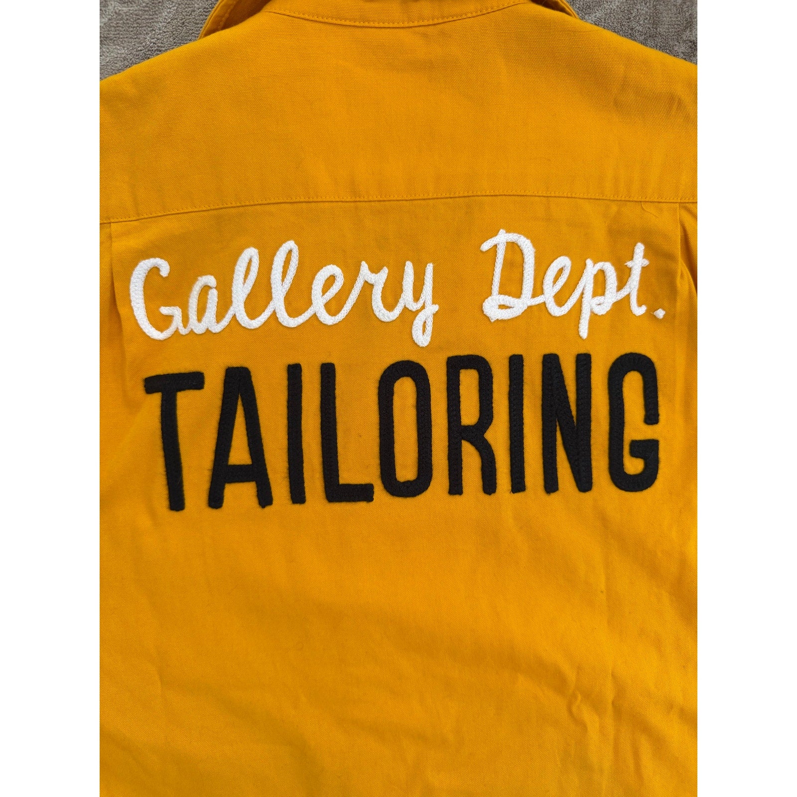 Size S - Gallery Dept. Atellier Parker Shirt Yellow
