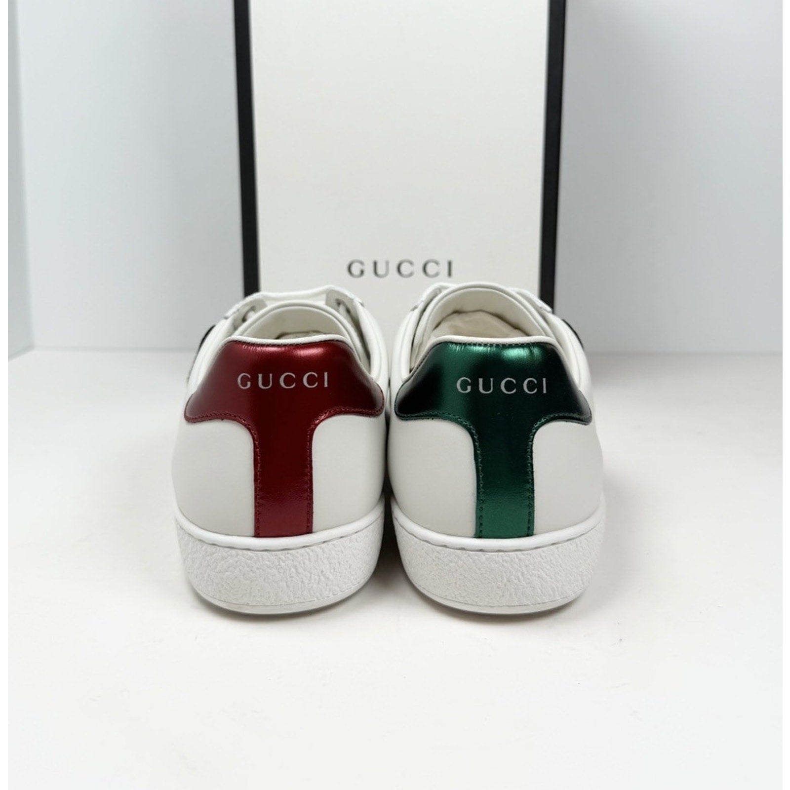 Size 7G/7.5US - Gucci Ace Leather Sneakers NEW