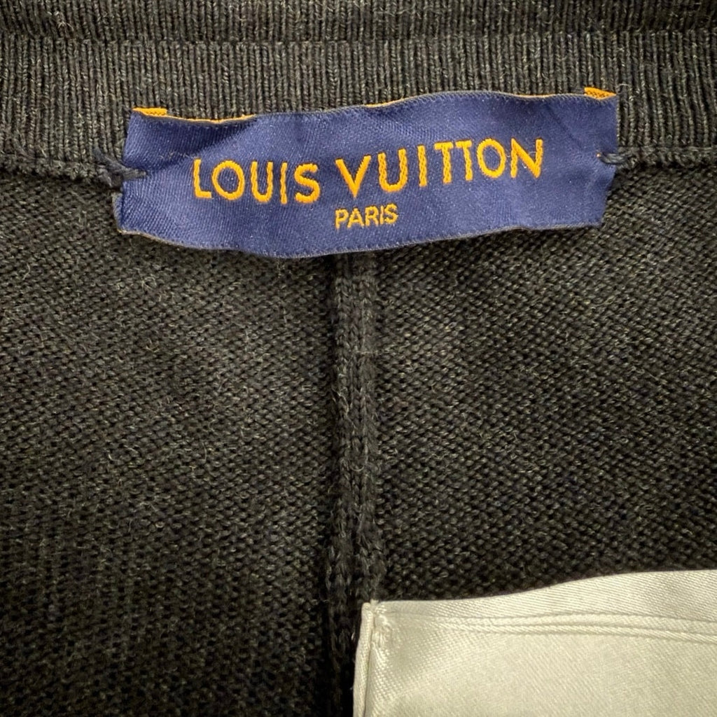 Size L - Louis Vuitton Flower Embroidered Sweatpants