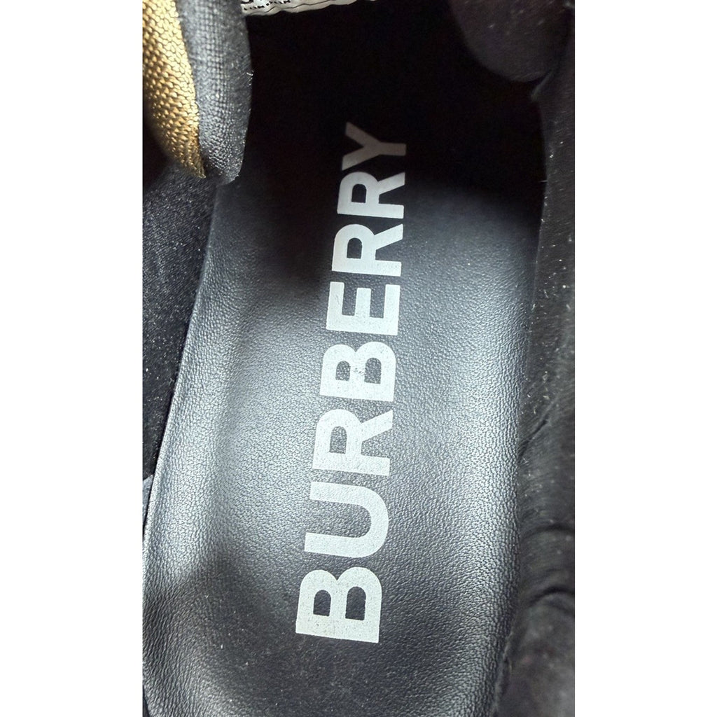 Size 41EU/8US - Burberry Arthur Gold Sneakers