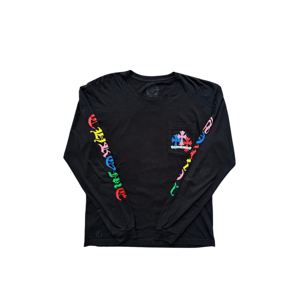 Size L - Chrome Hearts Multi Color Cross Cemetery Long Sleeve