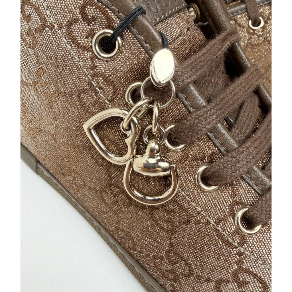 Size 6.5W - Gucci Monogram GG High Women's