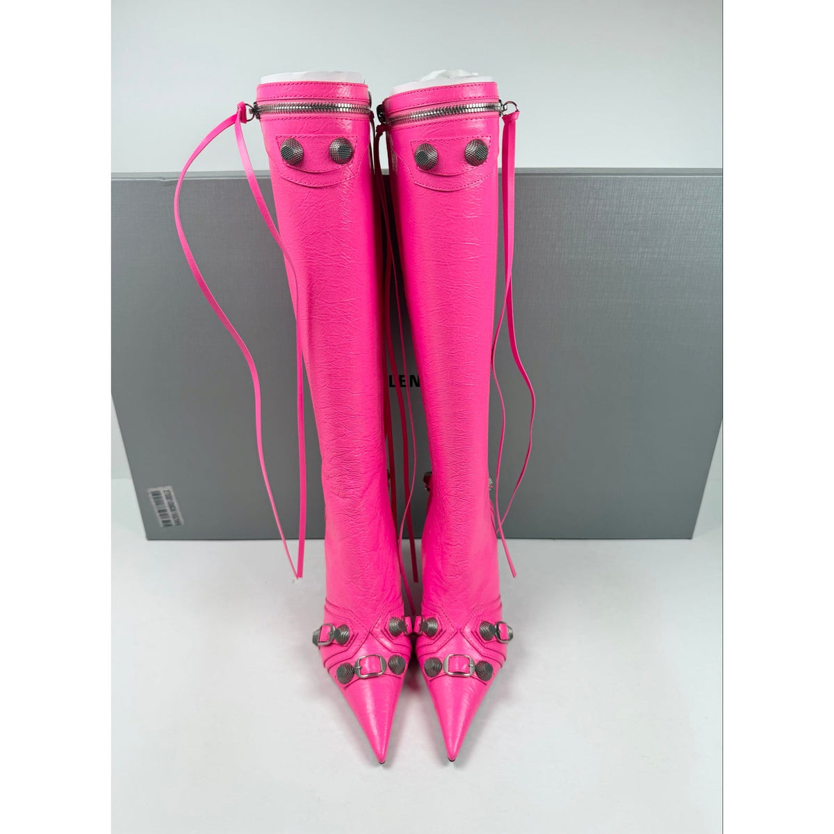 Size 6 - Balenciaga Cagole Knee High Boots Women’s NEW