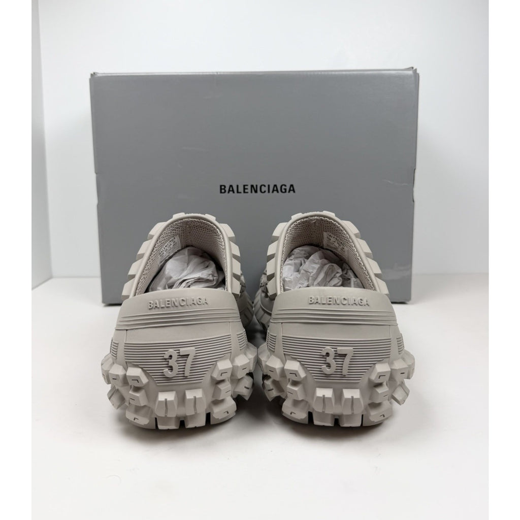 Size 7 Women's - Balenciaga Defender Beige Clogs NEW