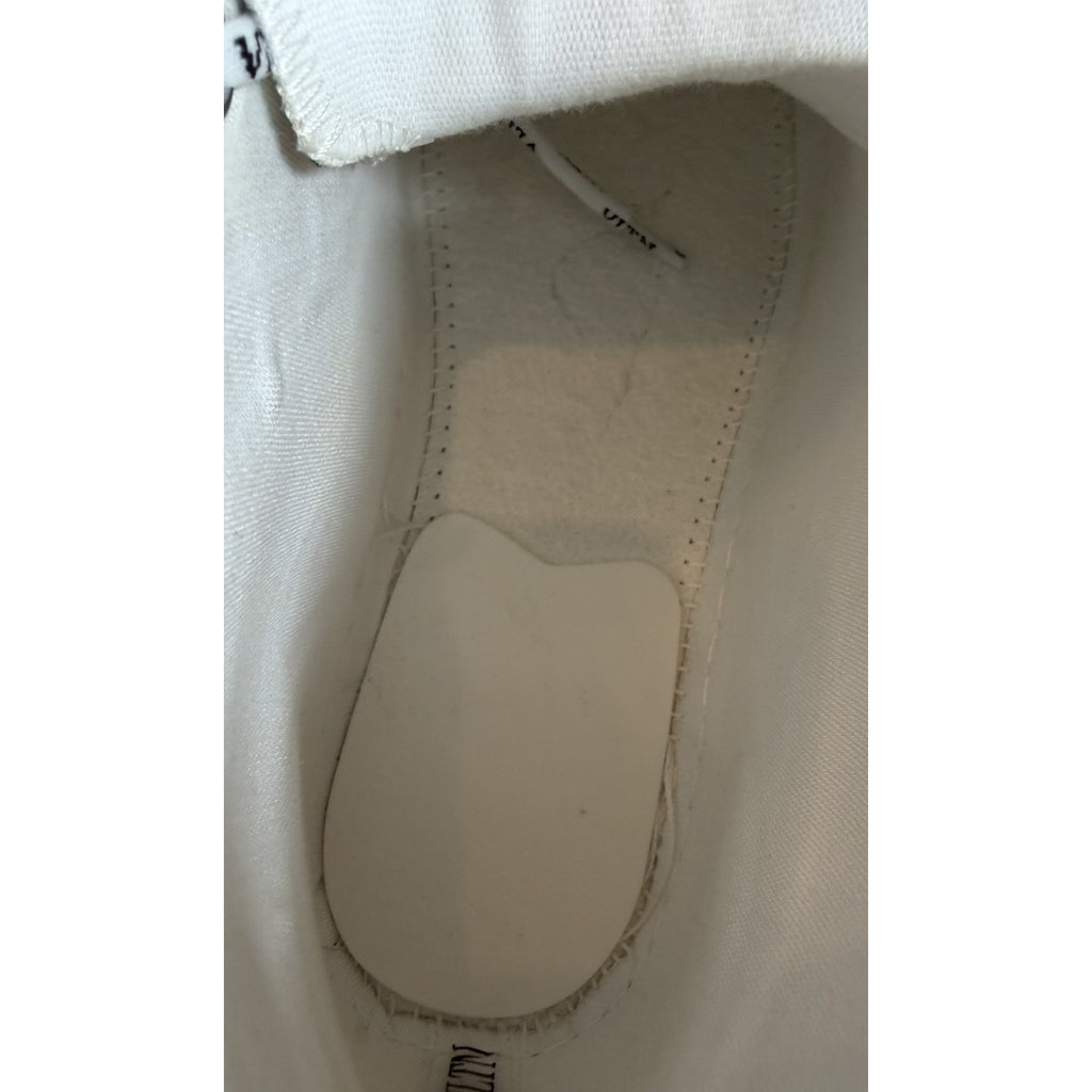 Size 40EU/7US - Valentino VLTN High Top White Sneakers