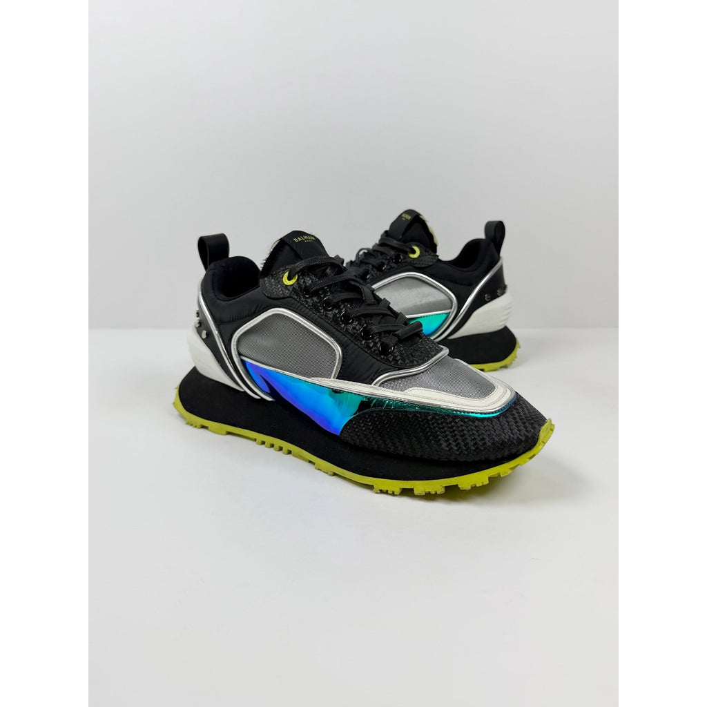 Size 8 - Balmain Racer Low Top Sneakers