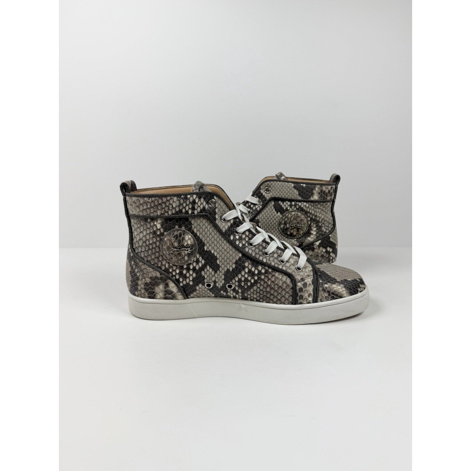Size 44EU/11US - Christian Louboutin Python Skin High Top