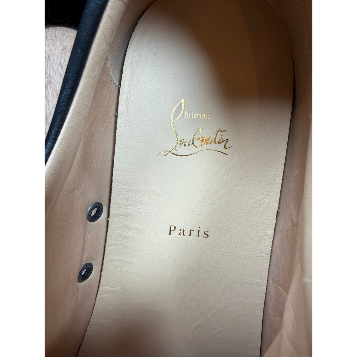 Size 47EU/14US - Christian Louboutin Spike Leather Low