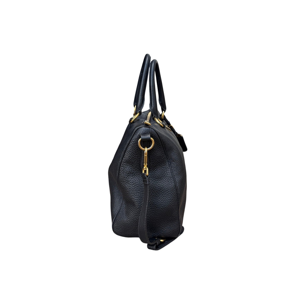 Prada Vitello Danio Leather Tote Bag