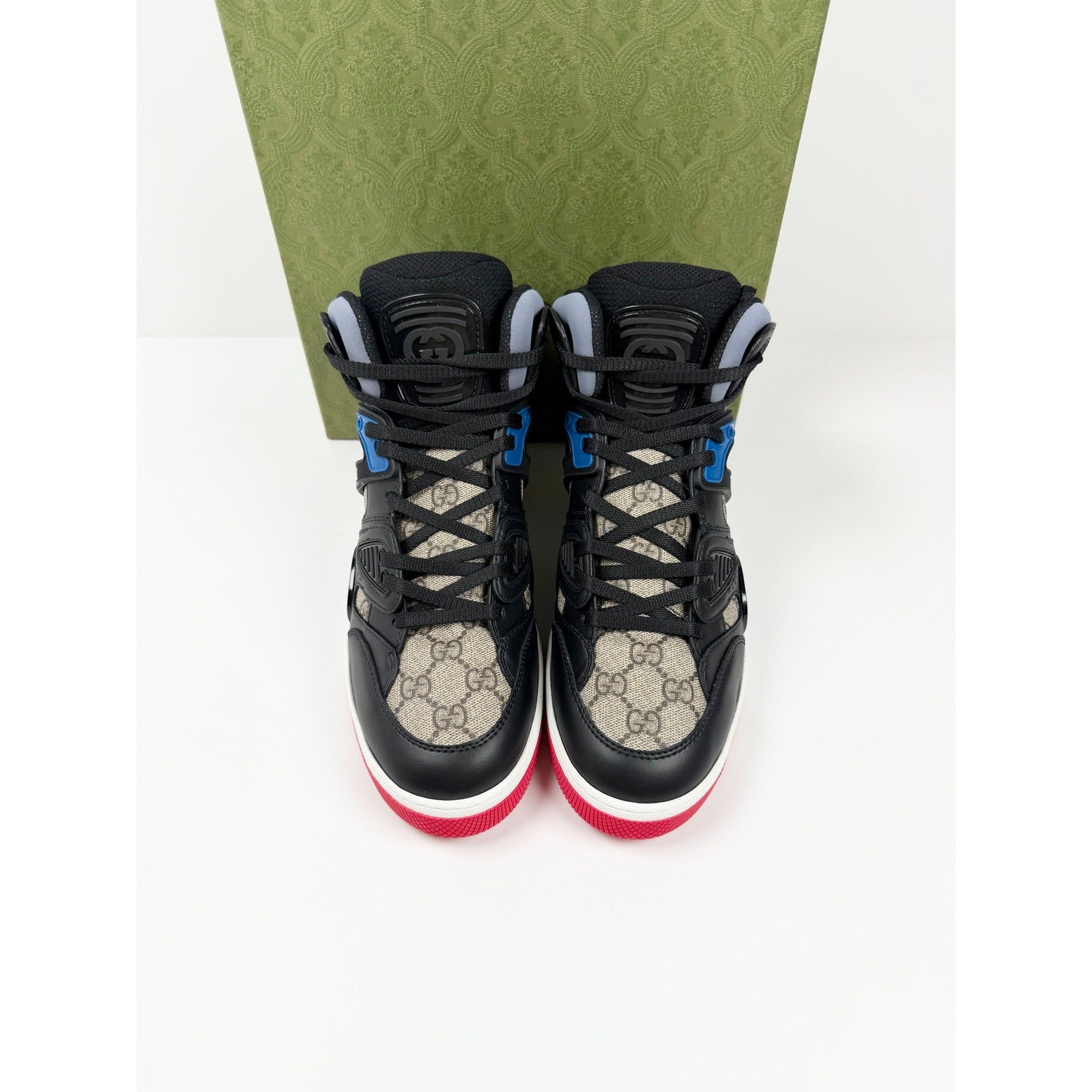 Size 7.5US - Gucci Basket Demetra High Top NEW