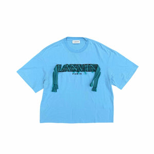 Size S - Lanvin Tassel Embroidered Logo T-Shirt