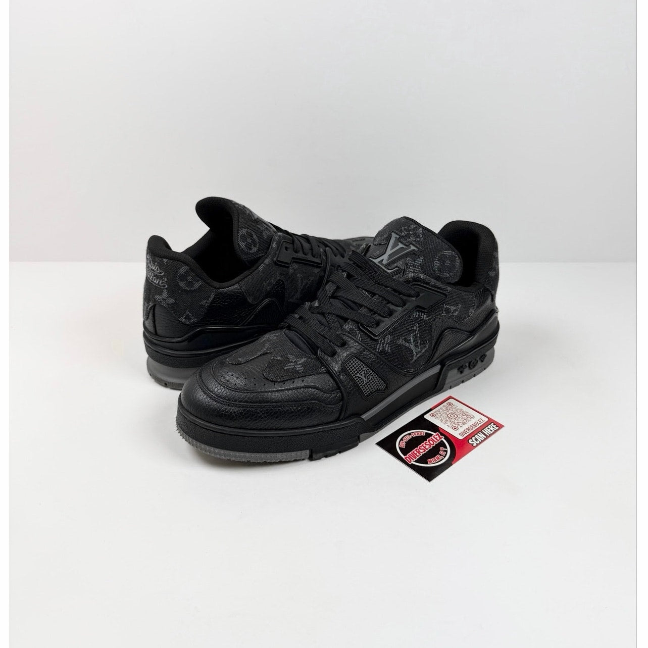 Size 7LV/8US - Louis Vuitton x Nigo Denim Trainer