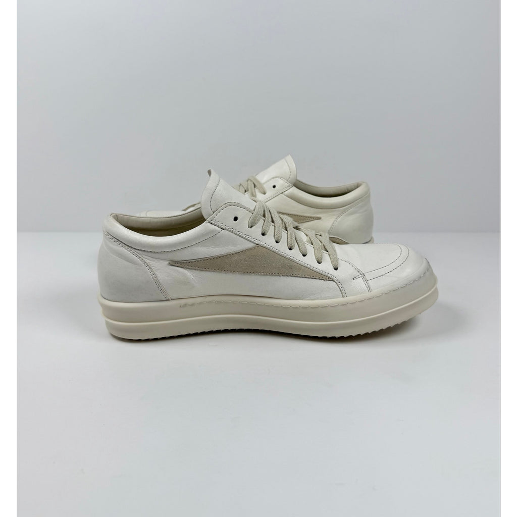 Size 8.5 - Rick Owens Vintage Sneakers Milk Tried On!