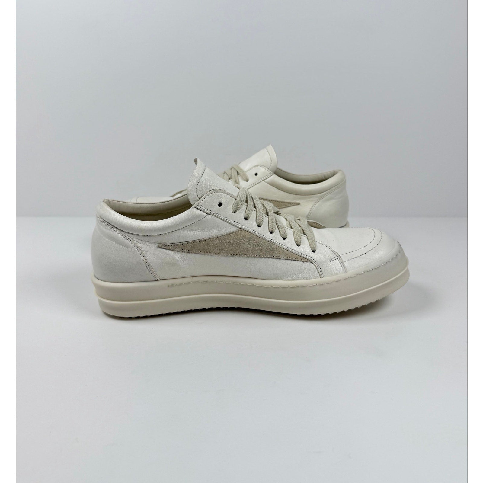 Size 8.5 - Rick Owens Vintage Sneakers Milk Tried On!