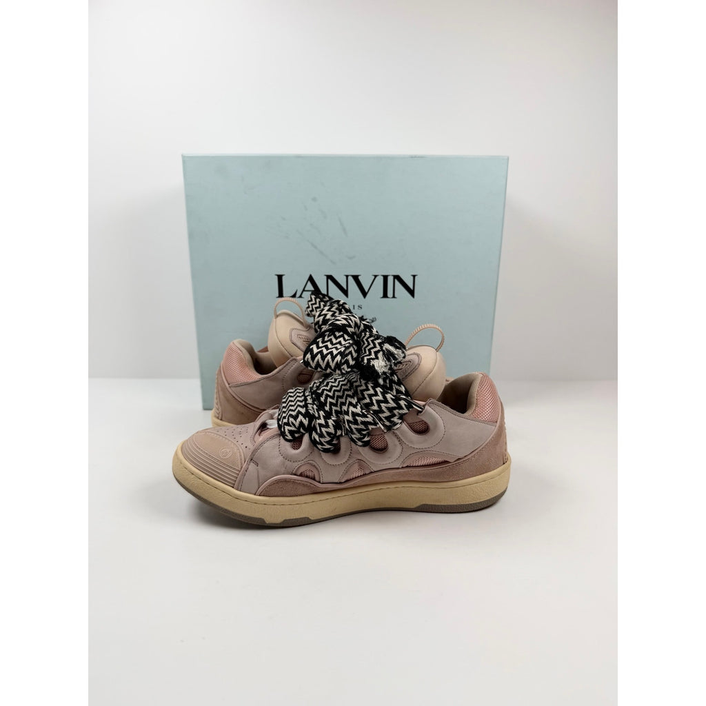 Size 42EU/9US - Lanvin Curb Pink Sneakers