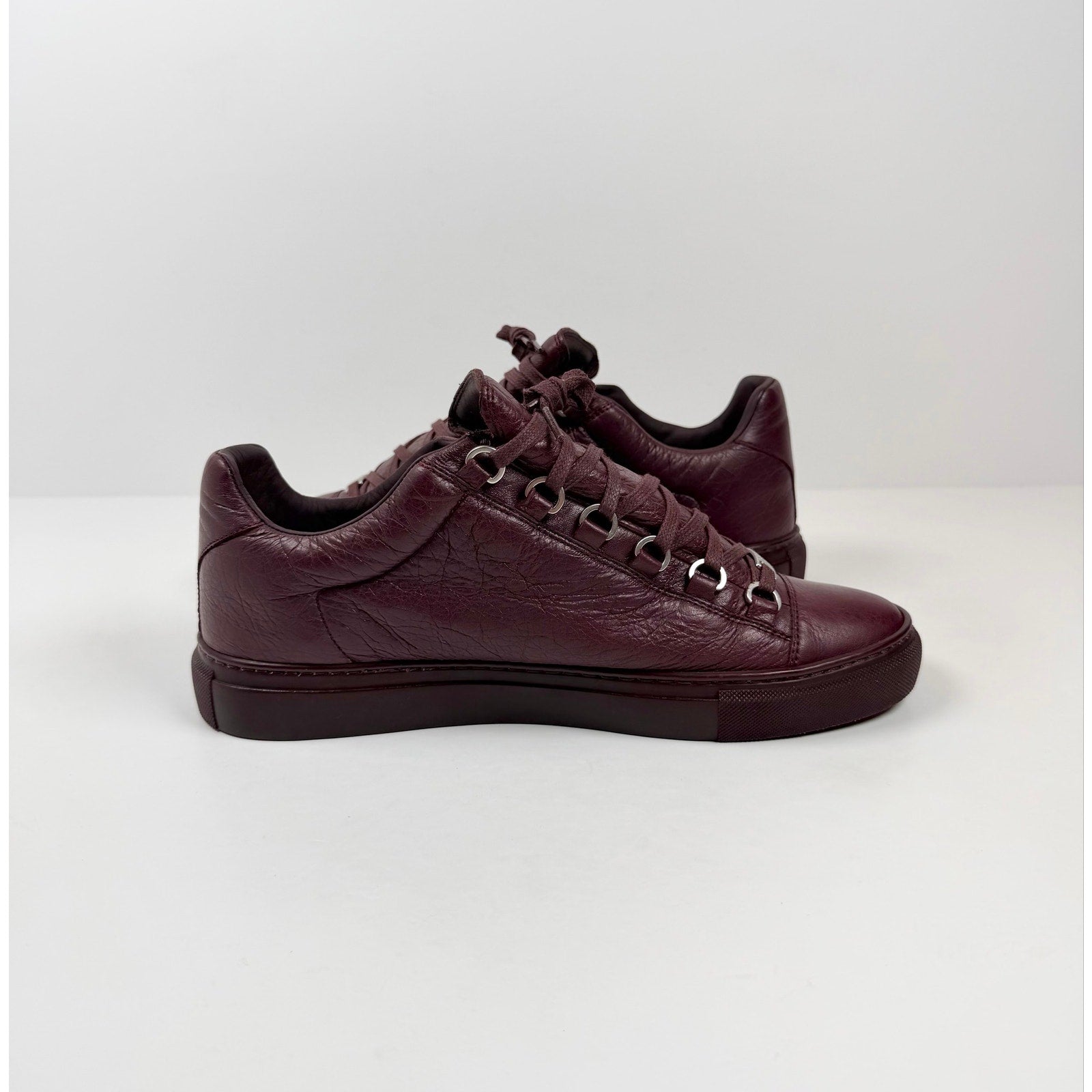 Size 41EU/8US - Balenciaga Arena Burgundy Low