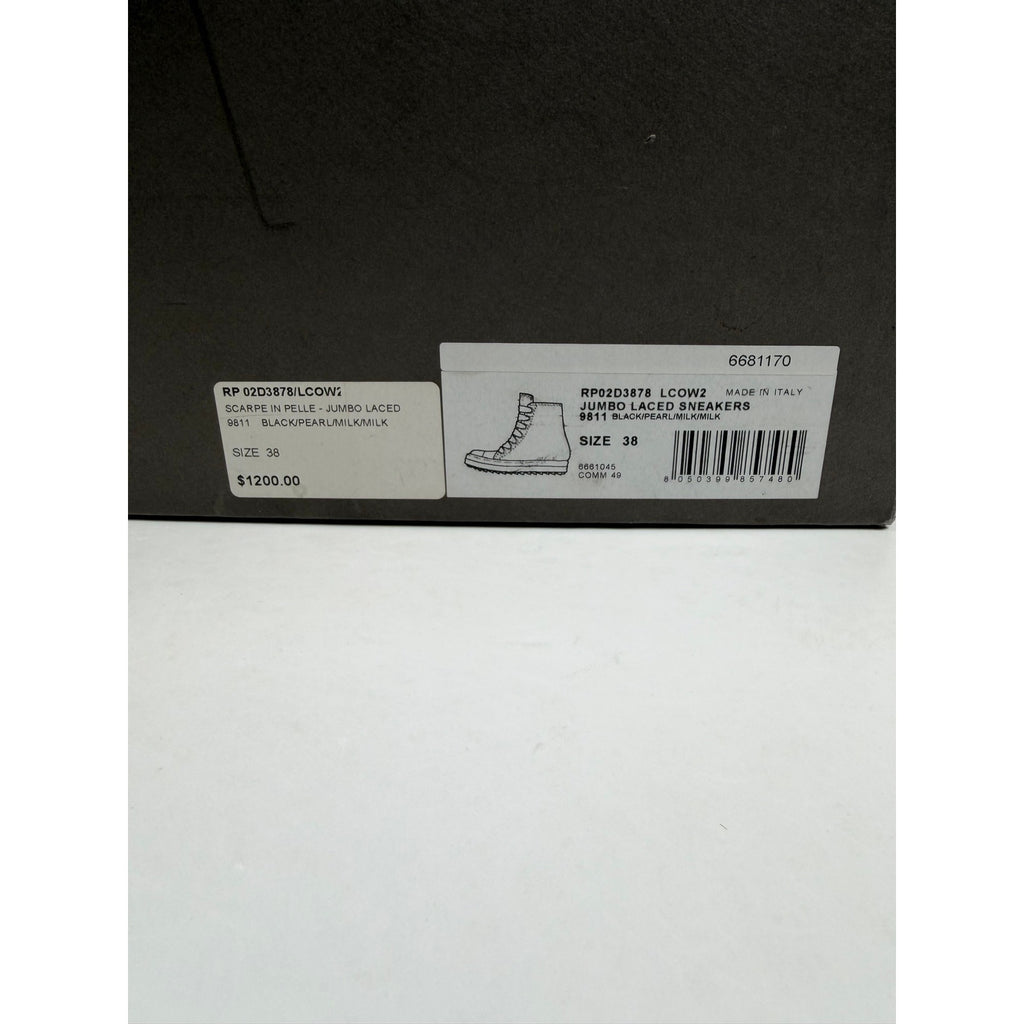 Size 38/8 - Rick Owen’s Jumbo Lace Leather Women’s