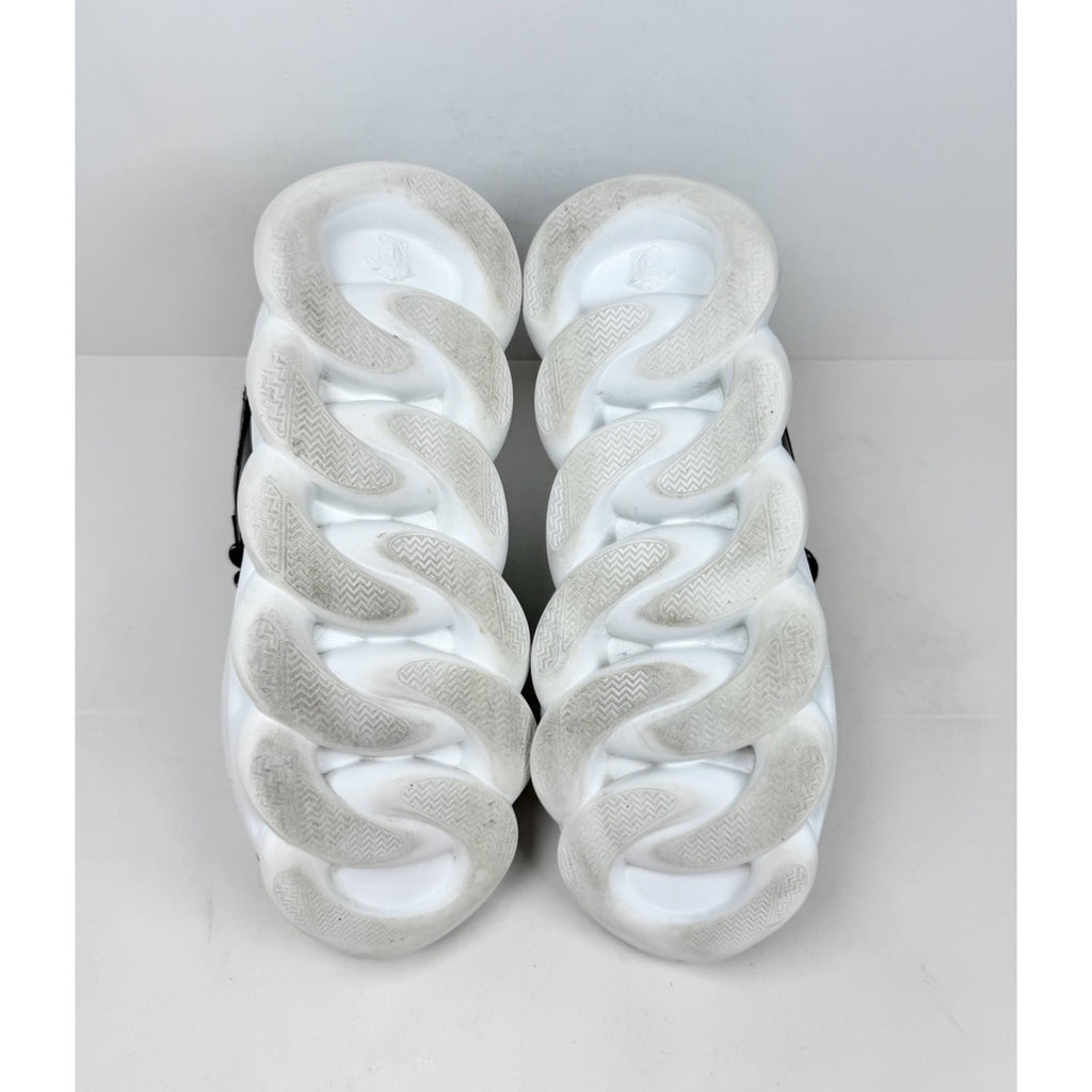 Size 45EU/12US - Versace Chain Reaction Black White