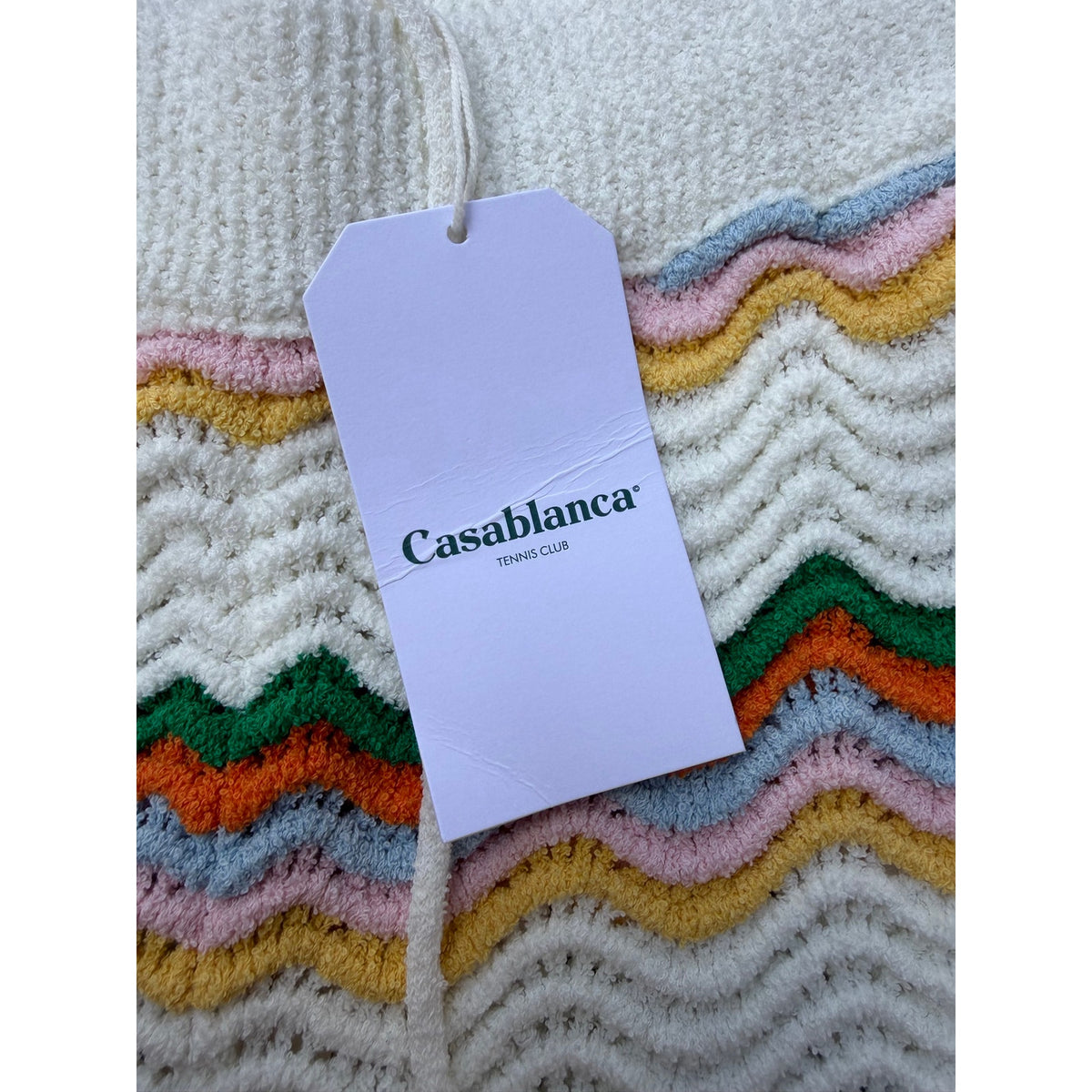 Size XL - Casablanca Wave Knit Shorts NEW
