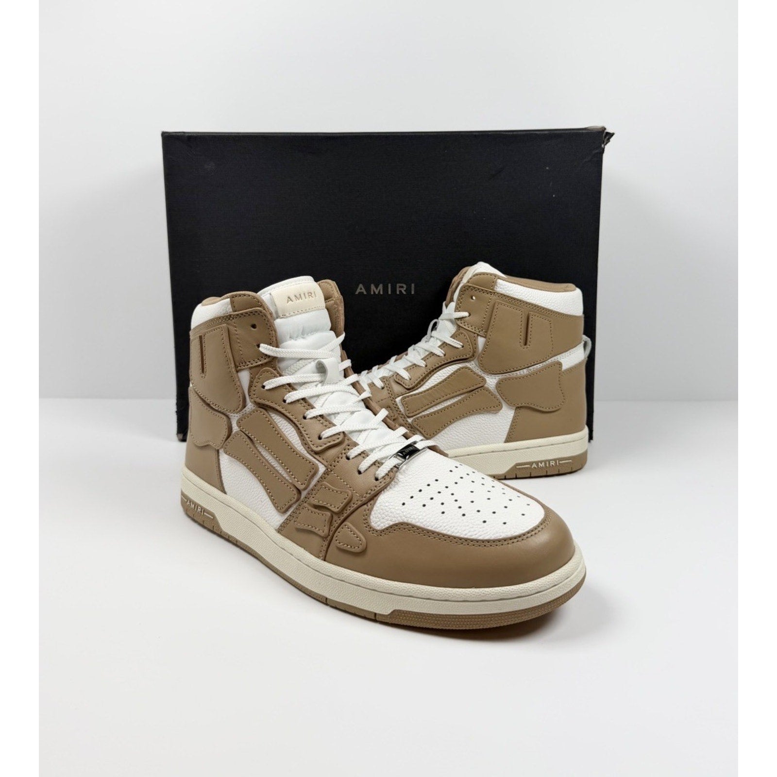 Size 46EU/13US - Amiri Skel Top High Brown NEW