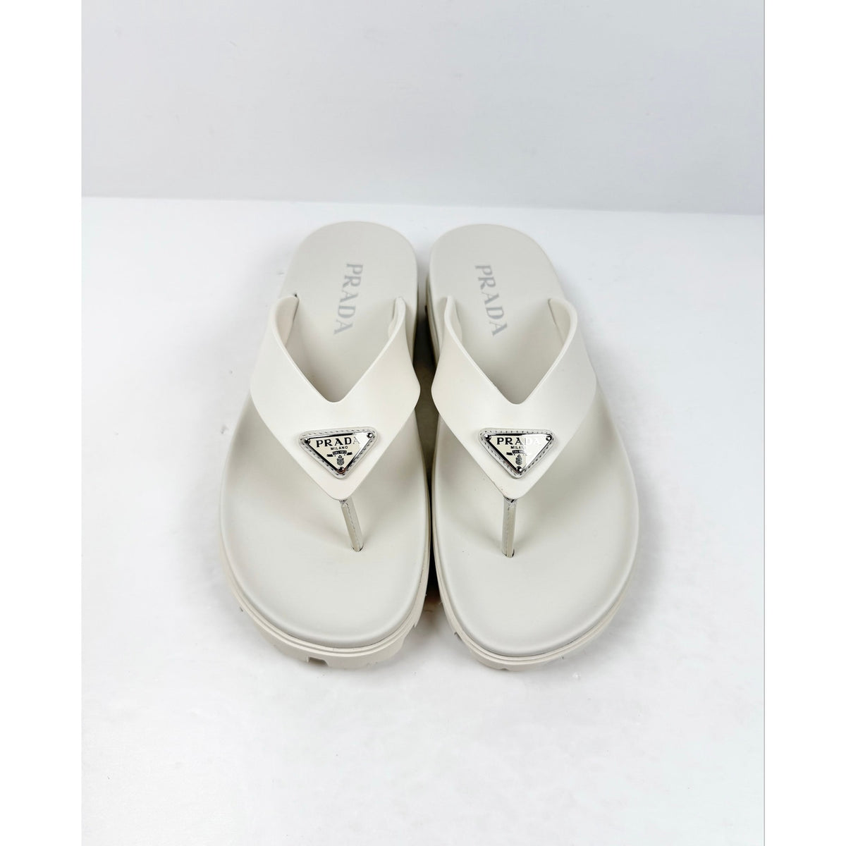 Size 8UK/9US - Prada Rubber Thong Sandals NEW