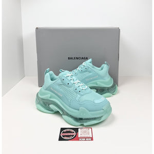 Size 35EU/5W - Balenciaga Triple S Turquoise NEW