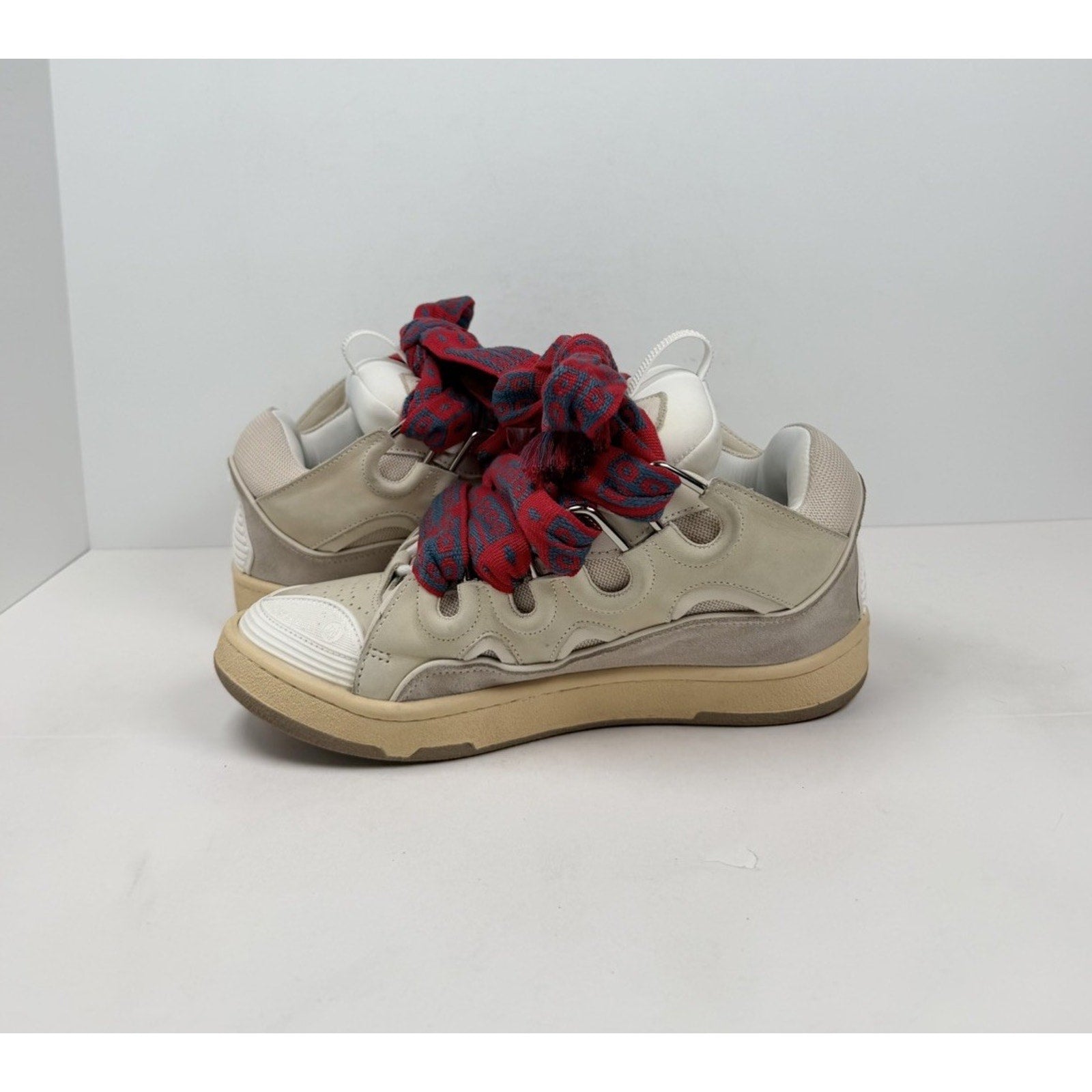 Size 41EU/8US - Lanvin Curb Multicolor Sneakers