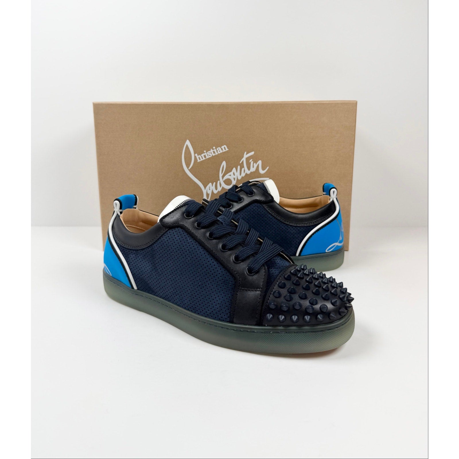 Size 41EU/8US - Christian Louboutin Low Top Spike NEW