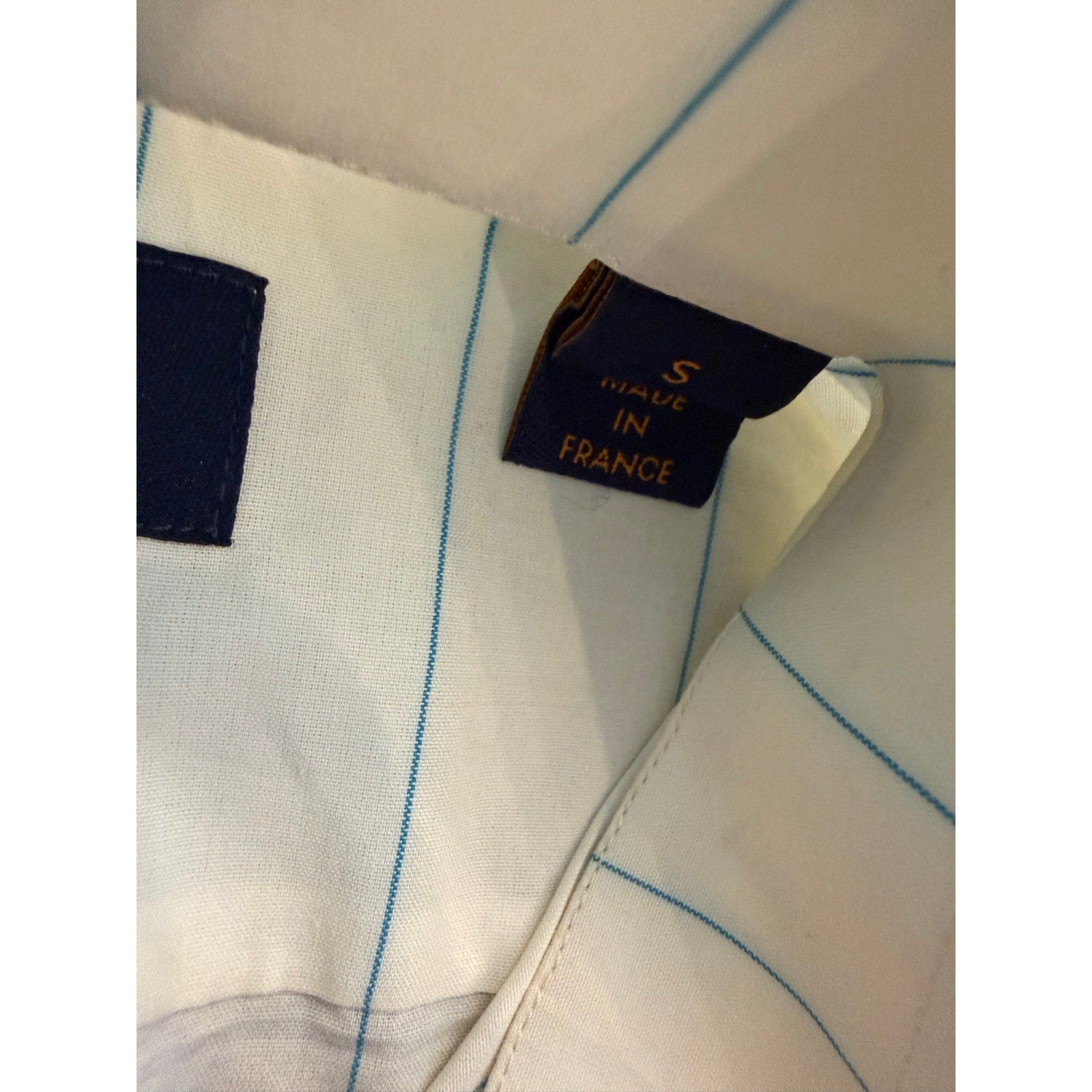 Size S - Louis Vuitton x Virgil Ink Monogram Shirt