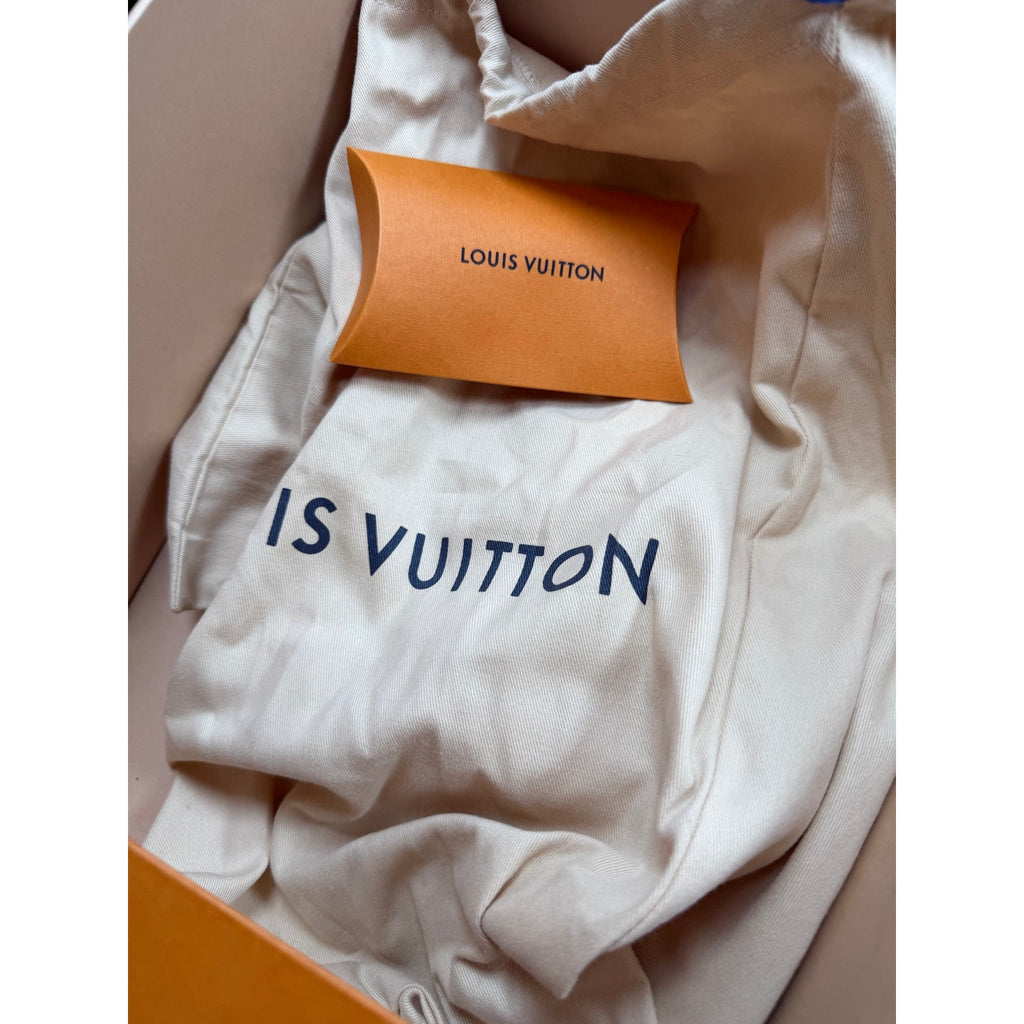 Size 7LV/8US - Louis Vuitton Transparent Blue Trainer NEW