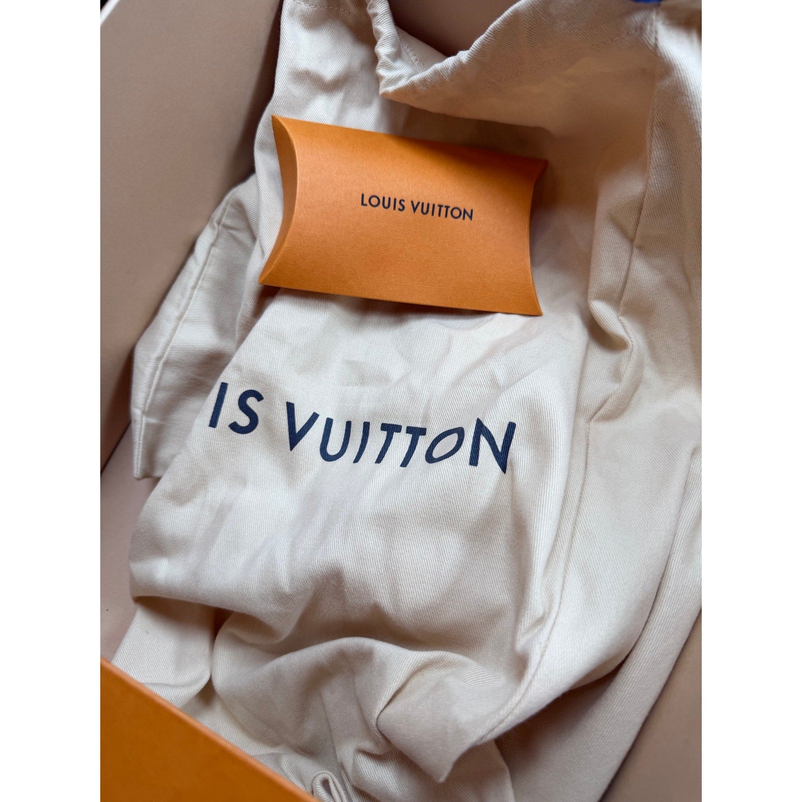 Size 7LV/8US - Louis Vuitton Transparent Blue Trainer NEW