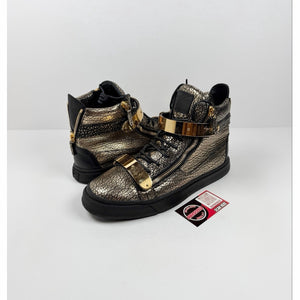 Size 12 - Giuseppe Zanott Metallic High Top