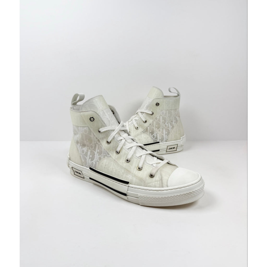 Size 46EU/13US - Dior B23 High Top Oblique White