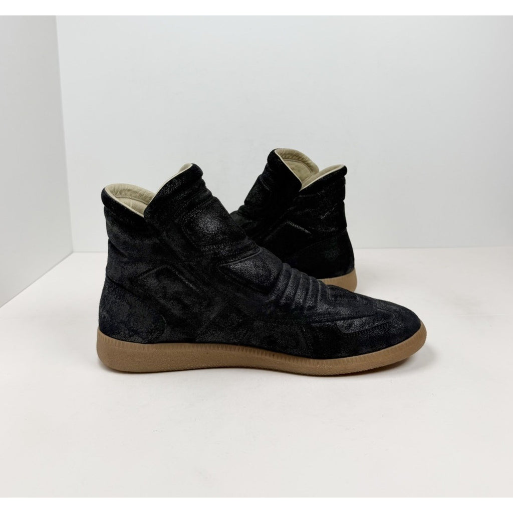 Size 10 - Maison Margiela Gat Moto Biker 2009 High Top