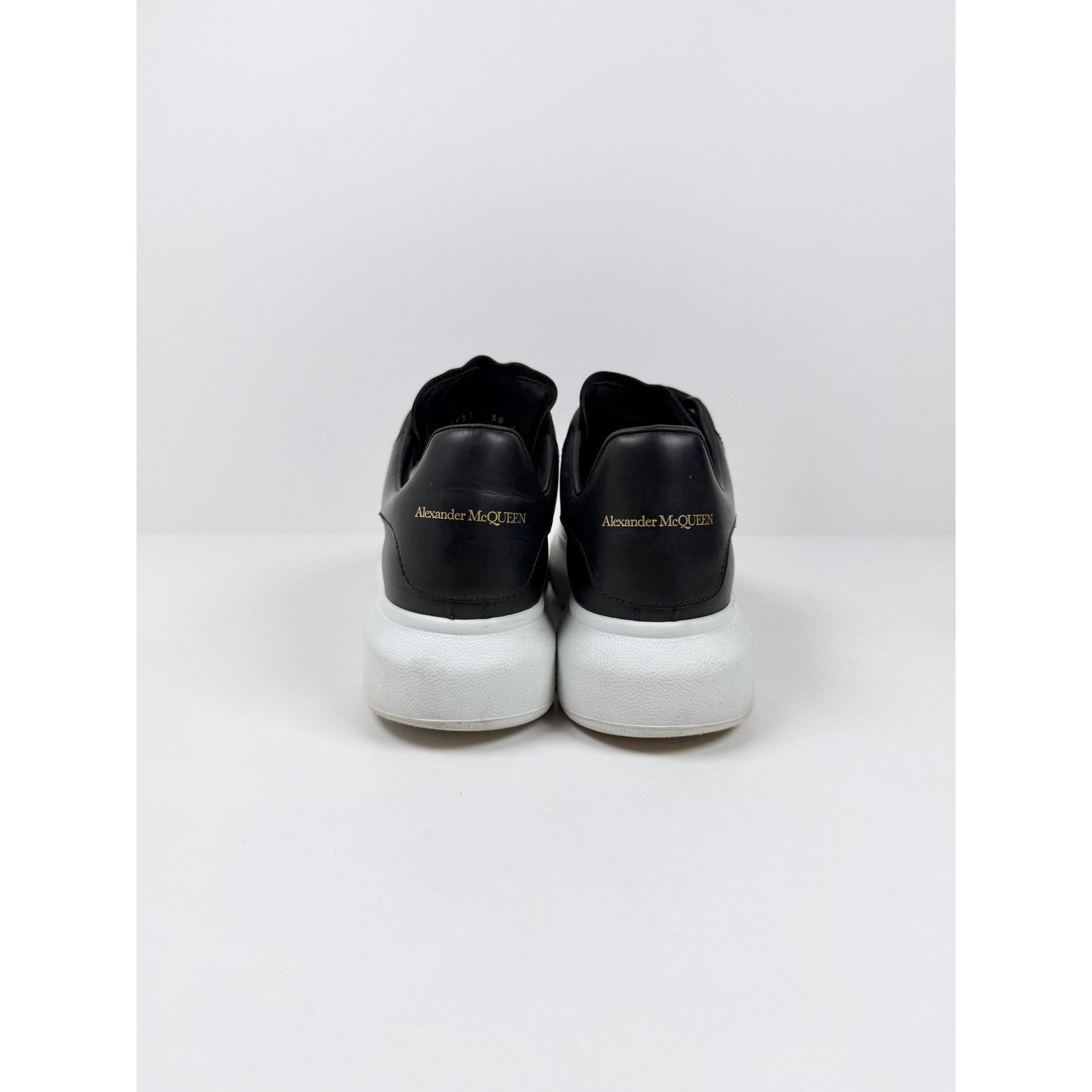 Size 38/8 - Alexander McQueen Black White Womens