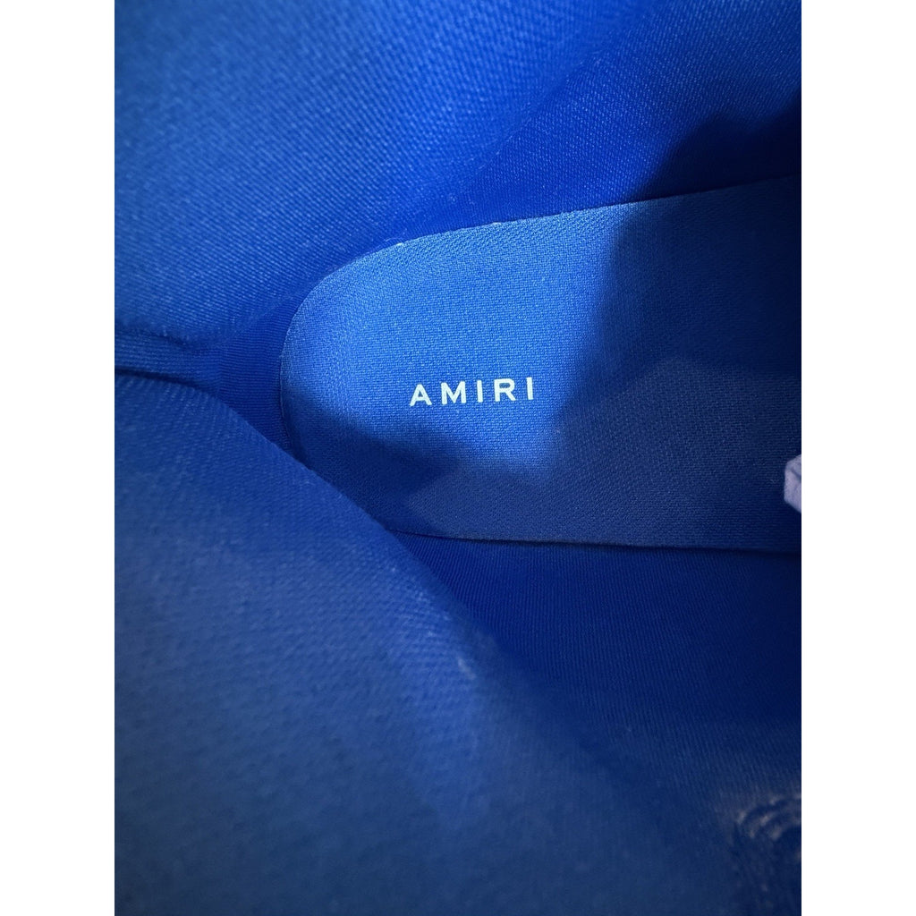 Size 44EU/11US - Amiri Skel Top Bandana Blue High TRIED ON