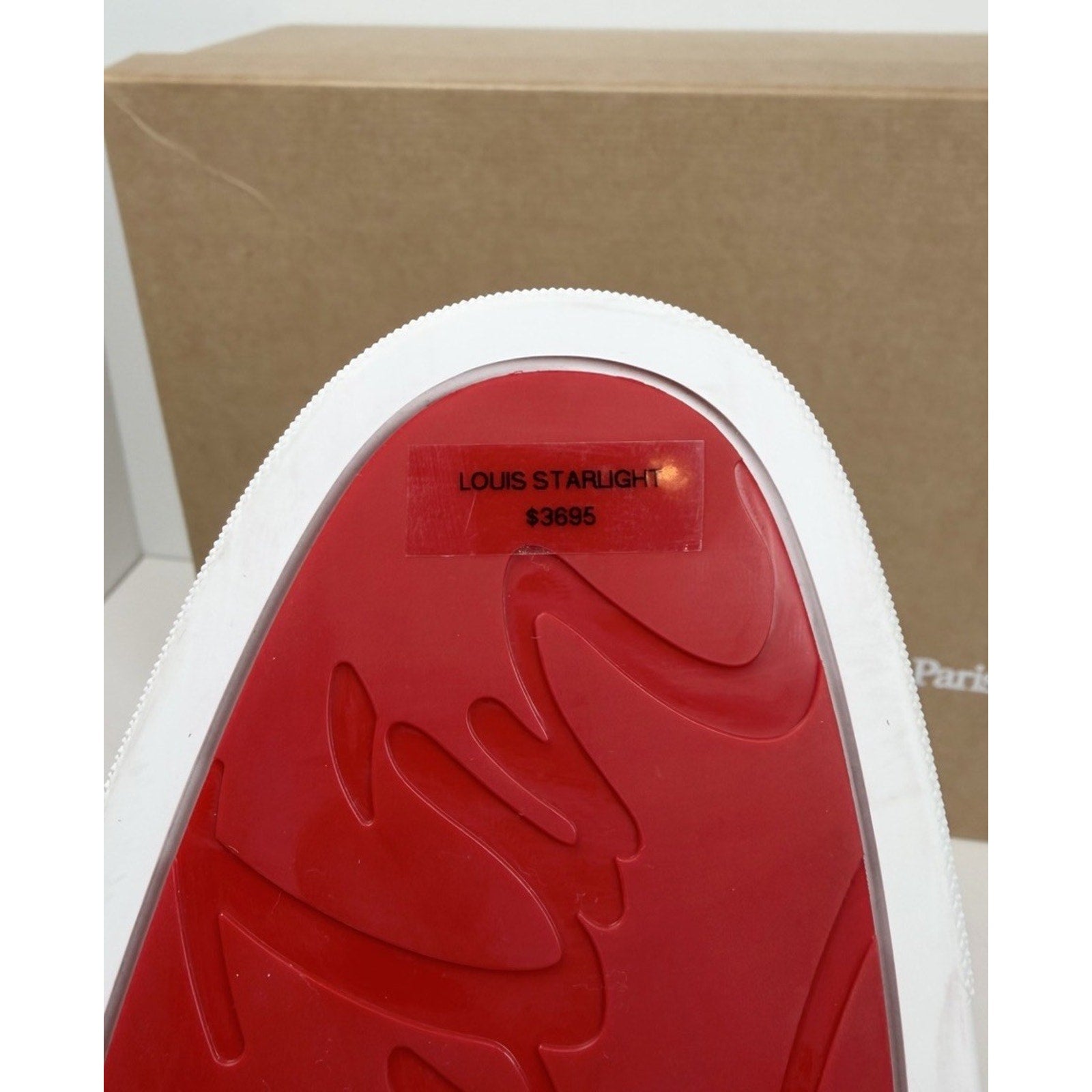 Size 8US - Christian Louboutin Crystal Strass NEW/Retail $3,695!