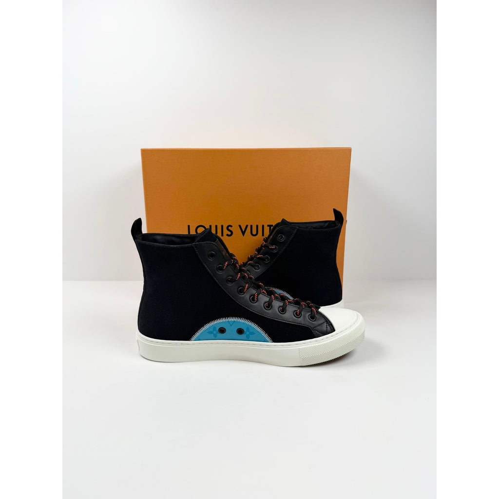 Size 8LV/9US - Louis Vuitton Tattoo High Black Orange NEW