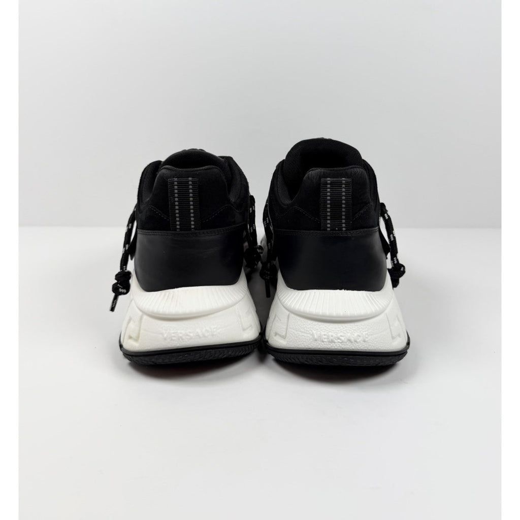 Size 46EU/13US - Versace Trigreca Black Sneakers NEW!