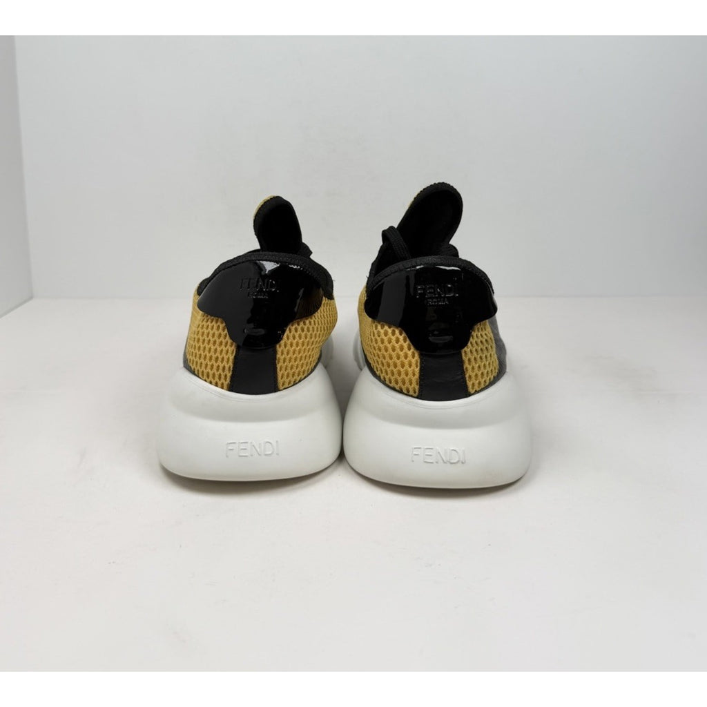 Size 9UK/10US - Fendi Monster Eyes Black Yellow