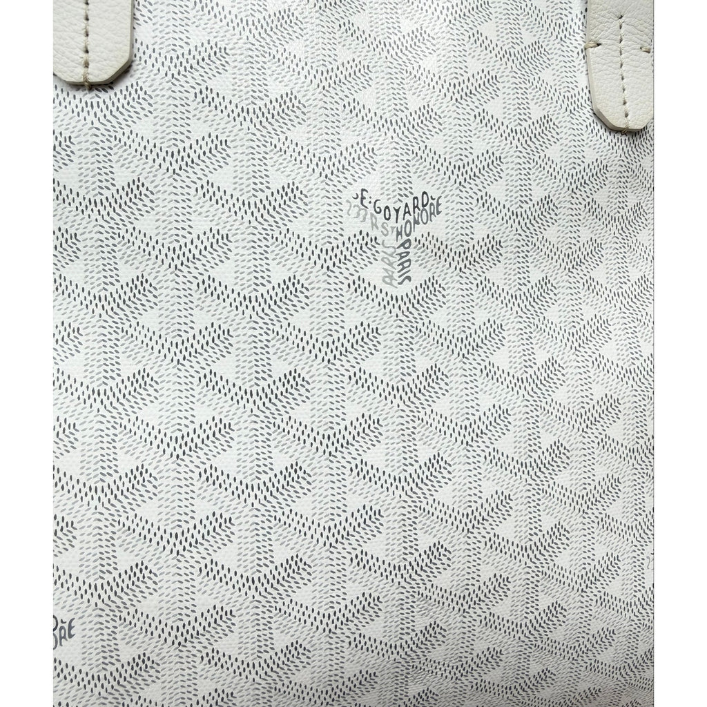Goyard White PM Tote Bag