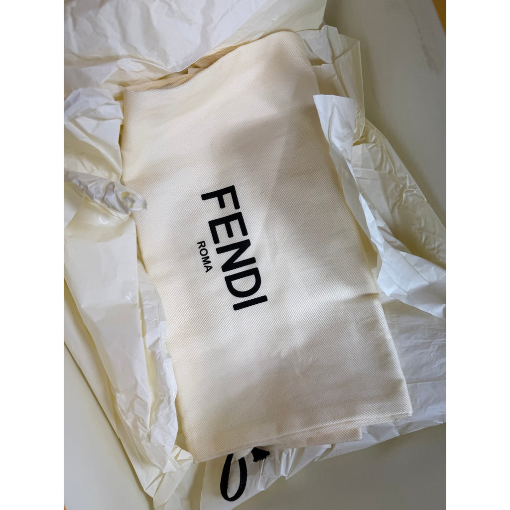 Size 7UK/8US - Fendi Force White Sneakers