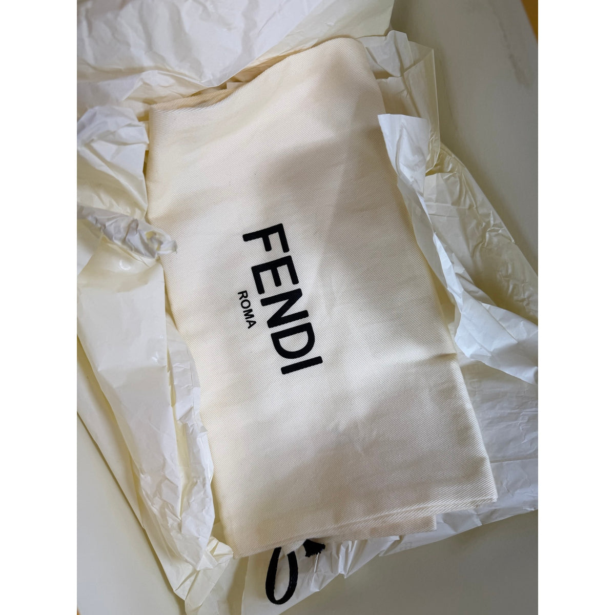 Size 7UK/8US - Fendi Force White Sneakers