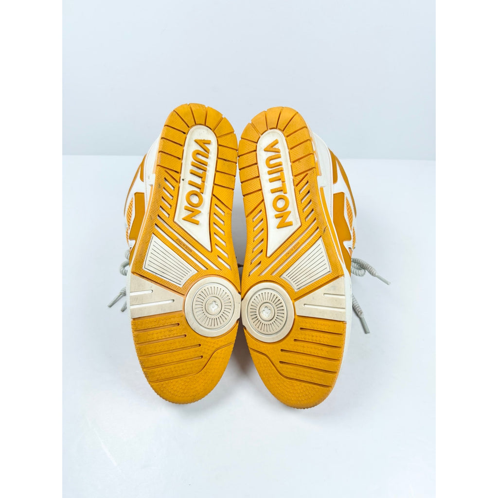 Size 9UK/10US - Louis Vuitton Skate Yellow White